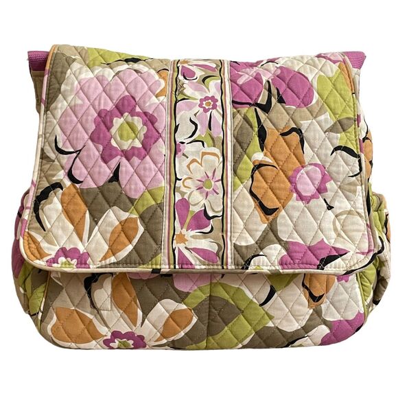 Vera Bradley Handbags - Vera Bradley Portobello Road Floral Diaper Bag